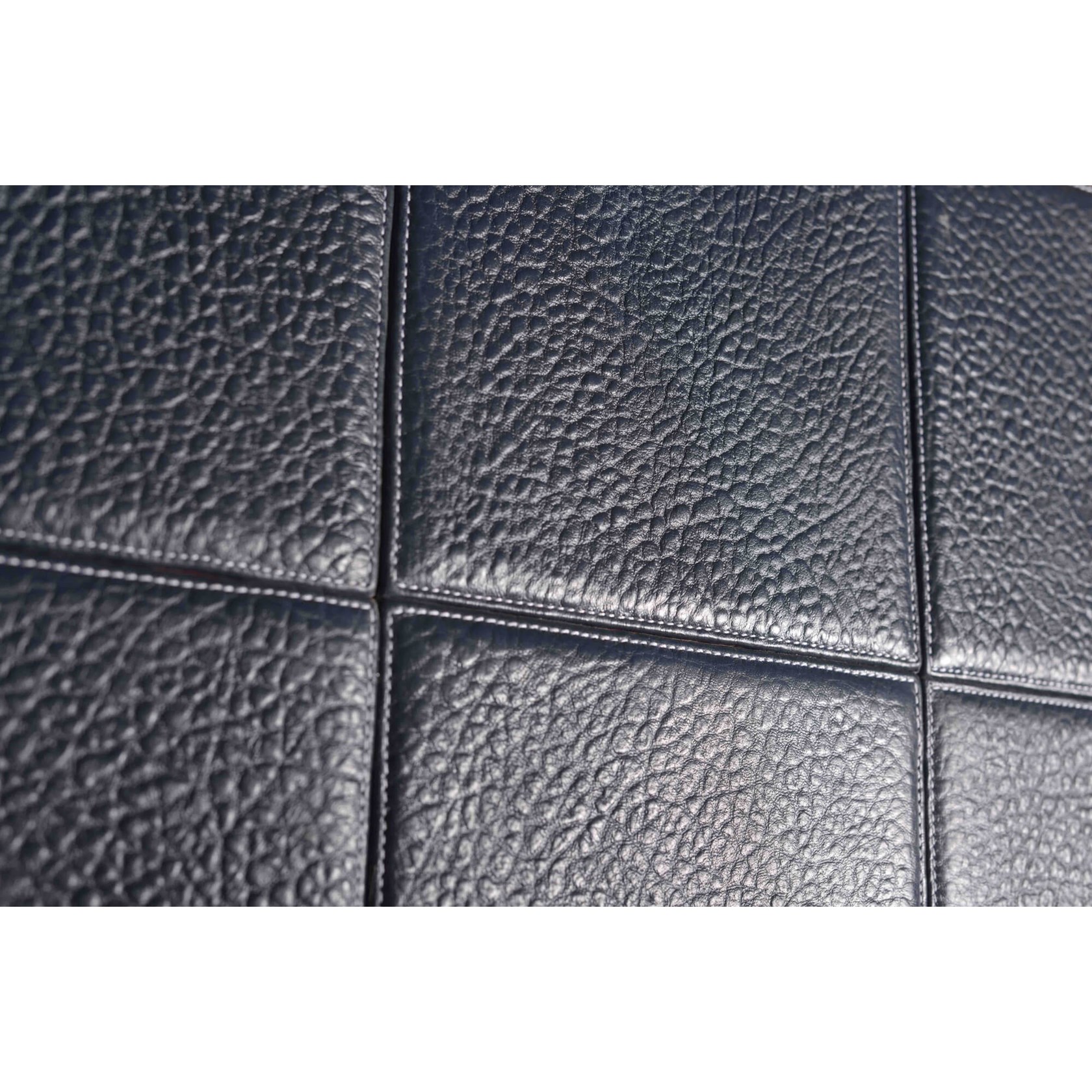 >Leather Wall - Stitched Edge