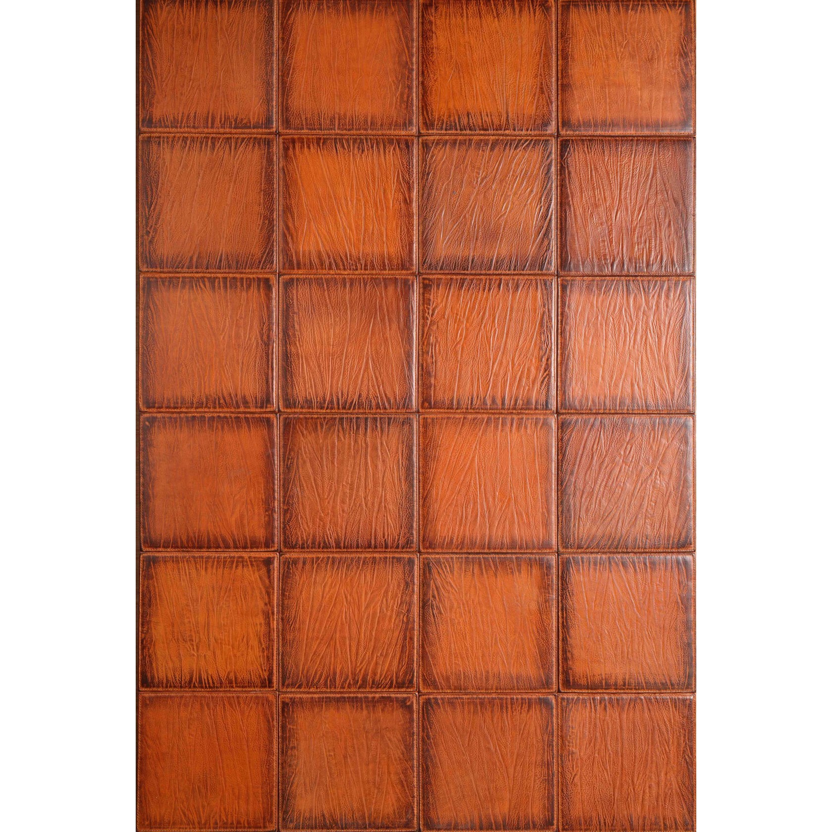 Leather Wall - Stitched Edge