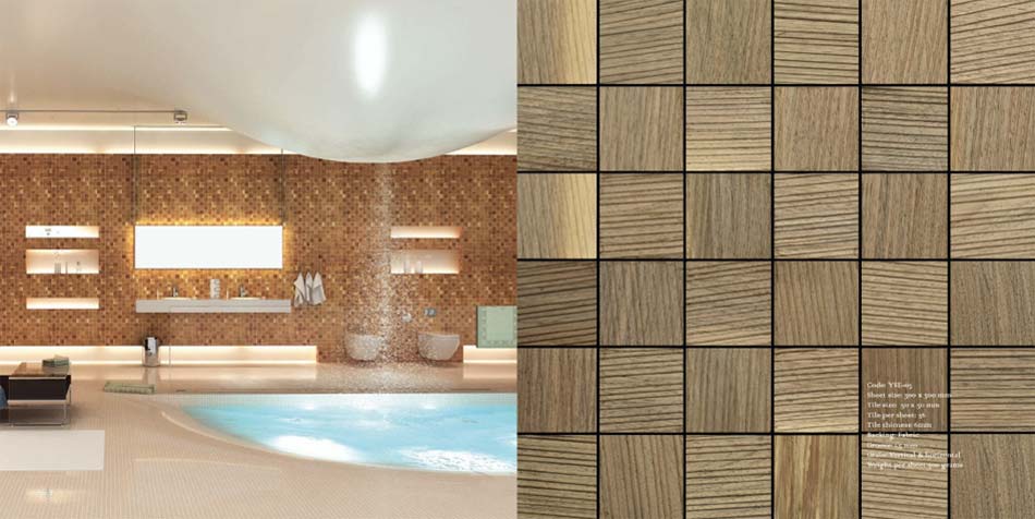 Wood Mosaic Gemss Minibook